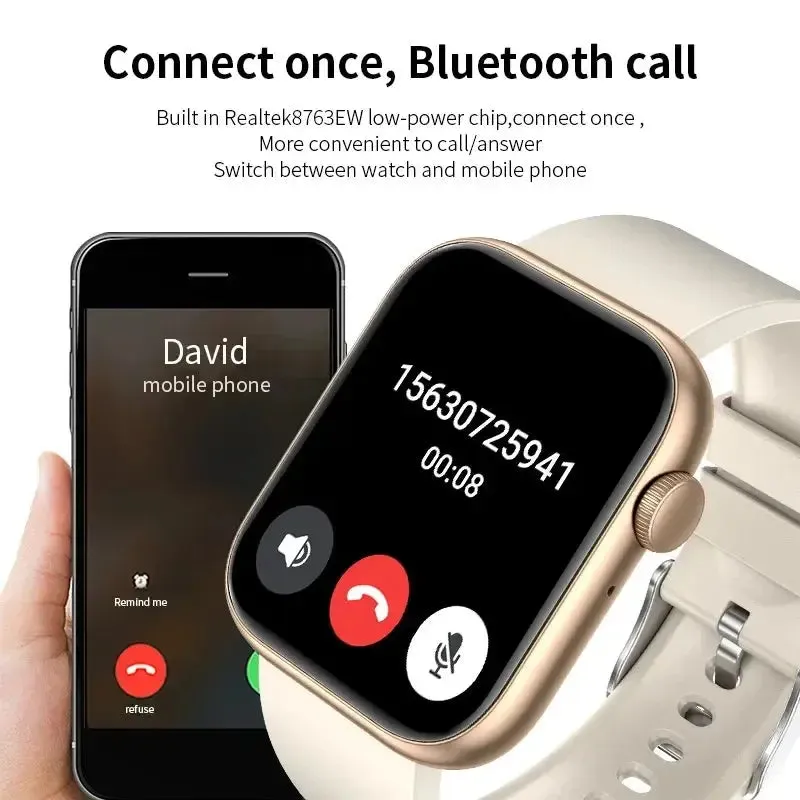 Smart Watch: 2024 New Smart Watch, Wireless Charging, Bluetooth Calls for Men | Gifts for Guys