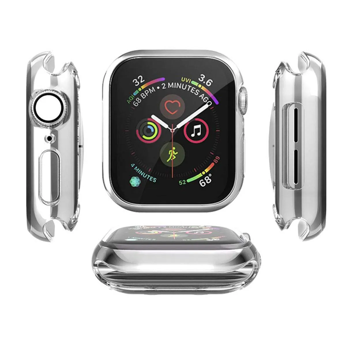 Soft Flexible TPU Protective Case - Apple Watch