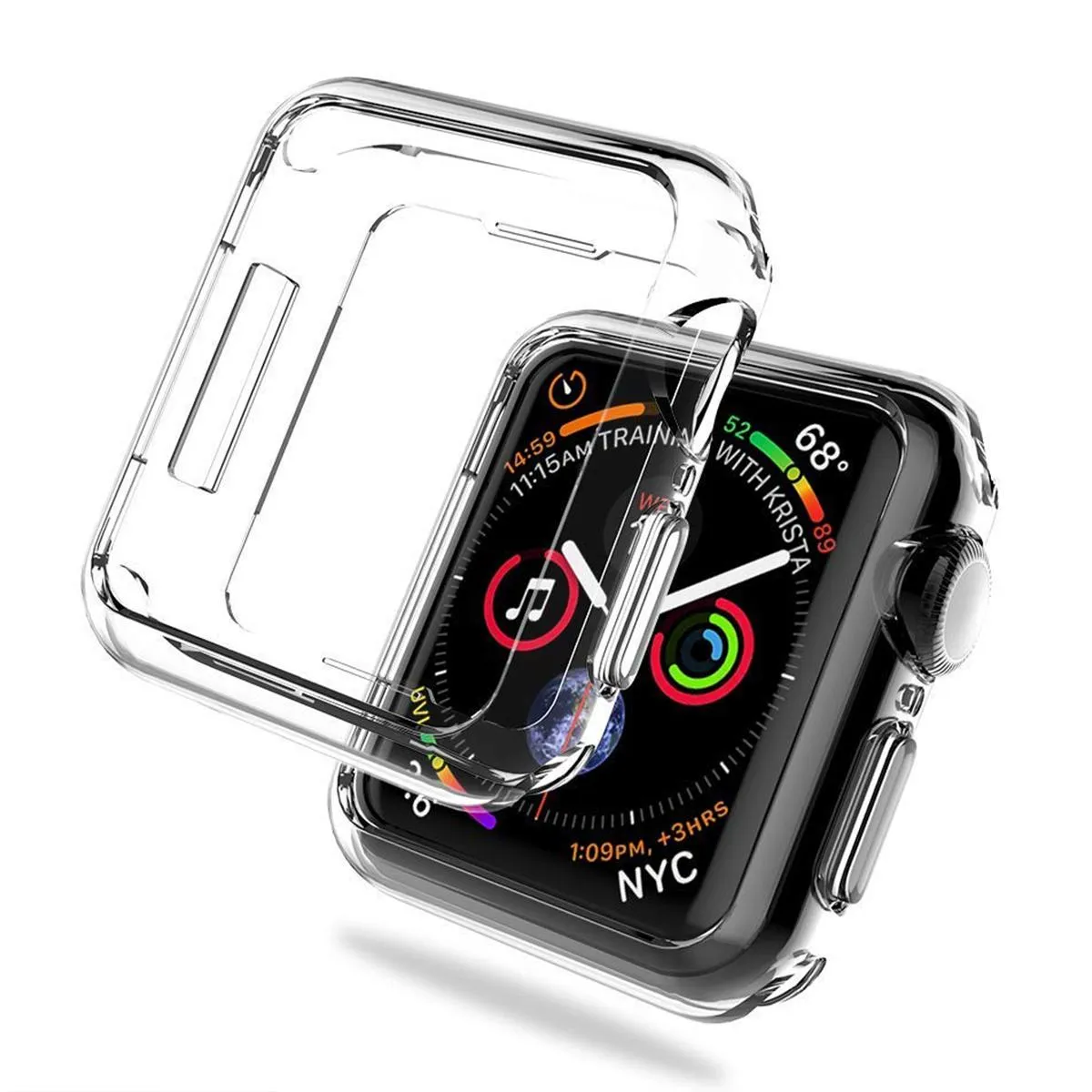 Soft Flexible TPU Protective Case - Apple Watch