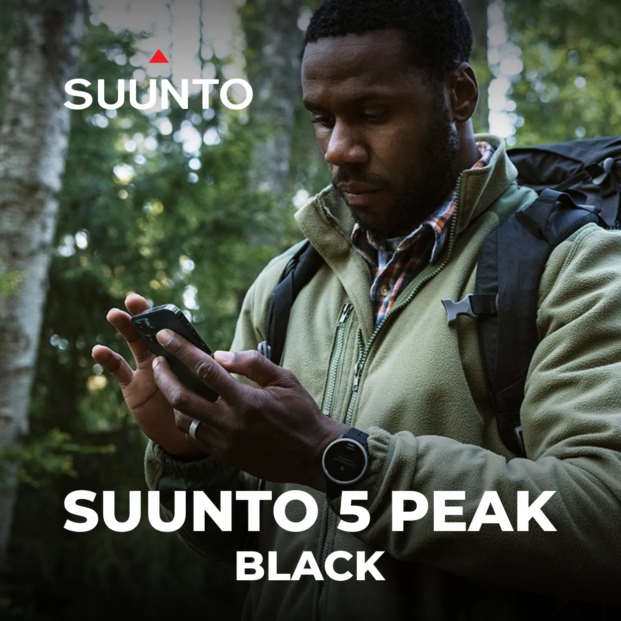 SUUNTO 5 Peak GPS Smartwatch 1.1 in. for Training, Exploring and Wellbeing