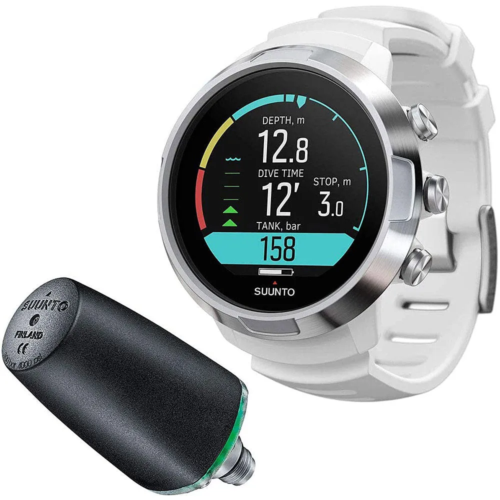 Suunto D5 Dive Computer with EON Steel Tank Pressure Transmitter