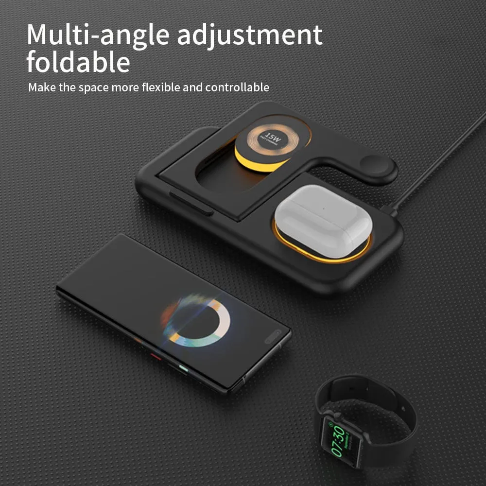 Travel Wireless Charging Station - Phone, iWatch, AirPods