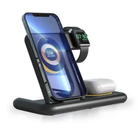 Travel Wireless Charging Station - Phone, iWatch, AirPods