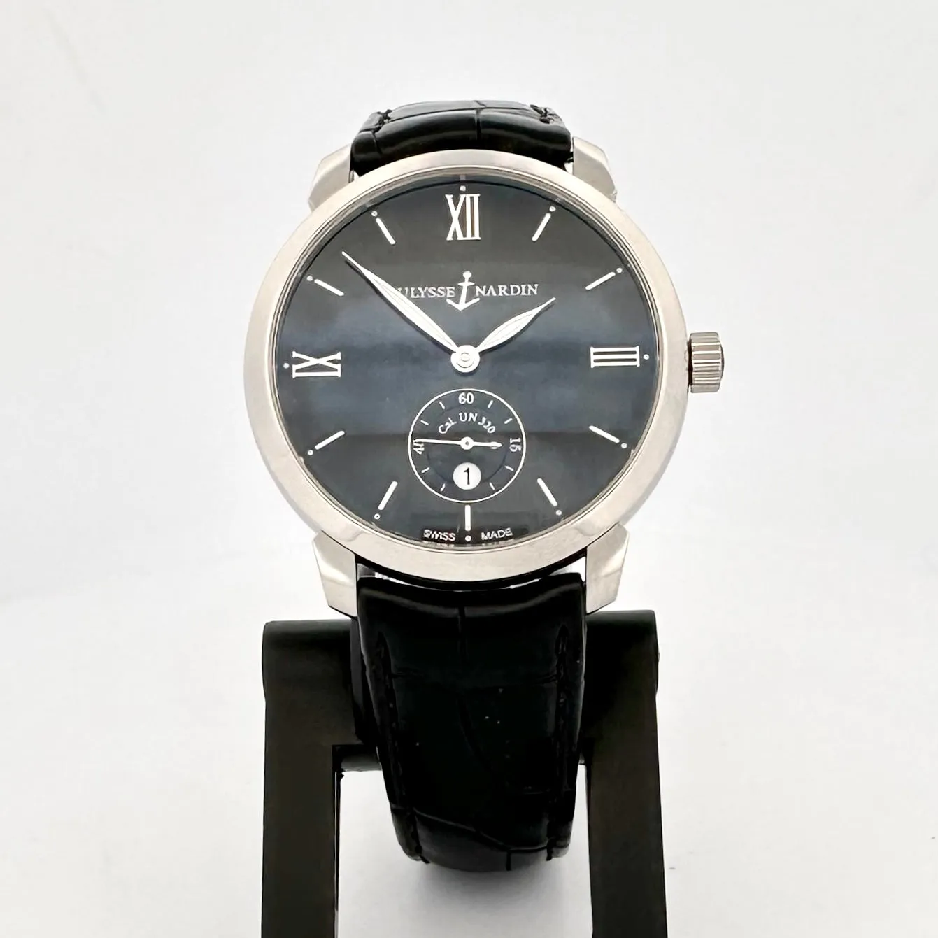 Ulysse Nardin Classico 40mm Stainless Steel Strap Watch