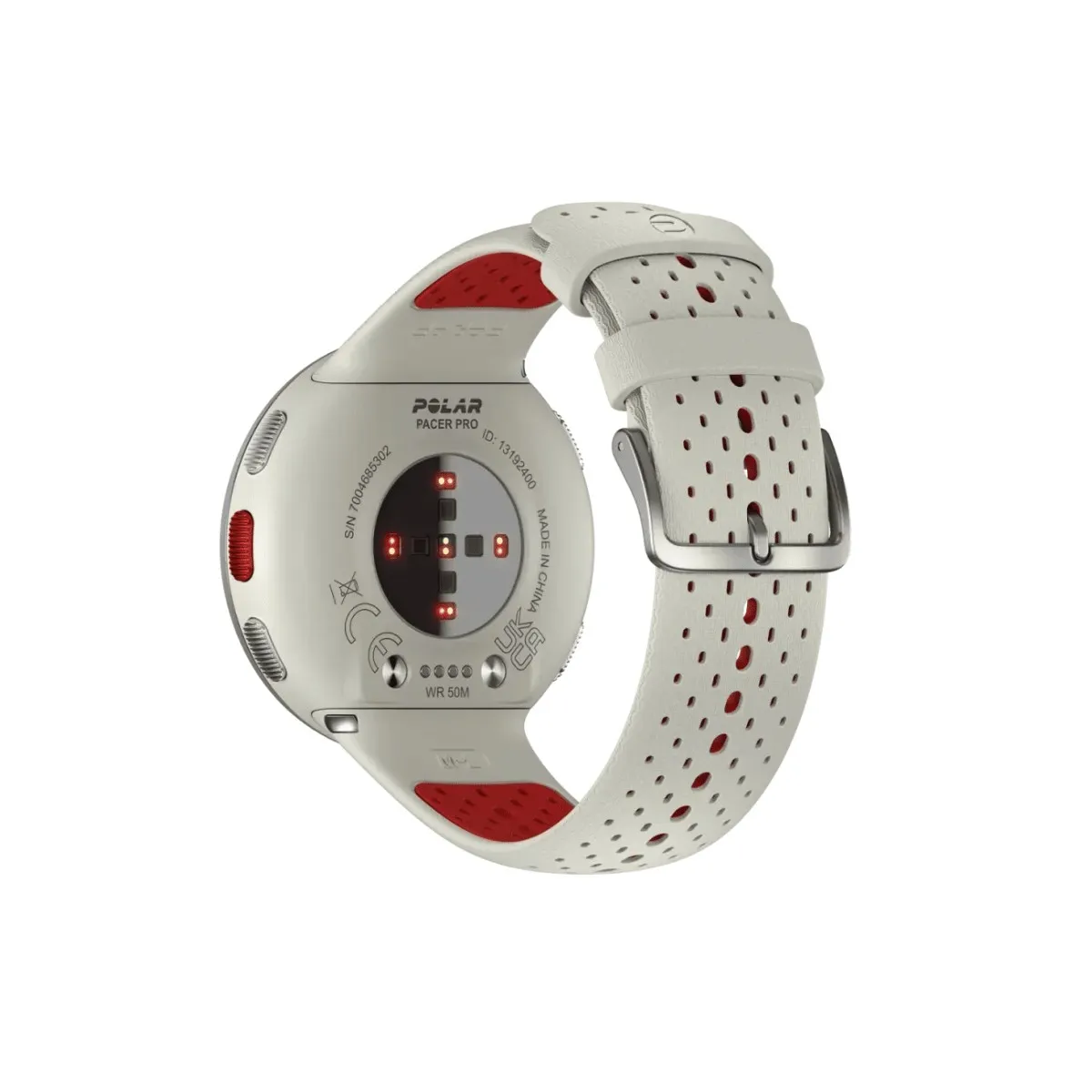 Watch Polar Pacer Pro White Red