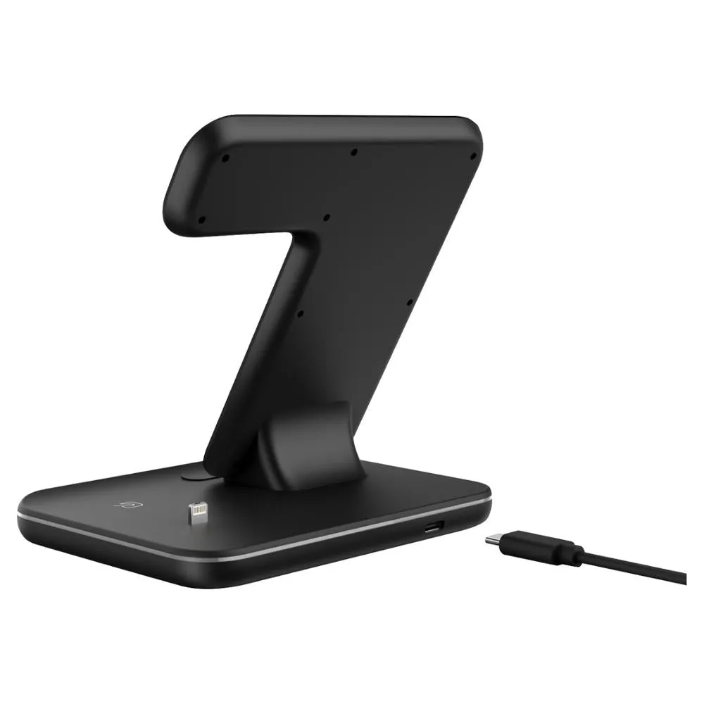 Wireless Charger - Simplicity Meets Versatility- Watch Earphone Wireless Charger 3 In 1